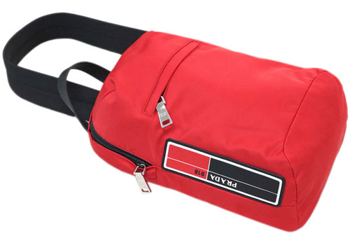 プラダスーパーコピーバッグ 2VZ023 PRADA メンズ ボディバッグ ワンショルダー TESSUTO ROSSO ロッソ ナイロンレッド - 商品画像 10