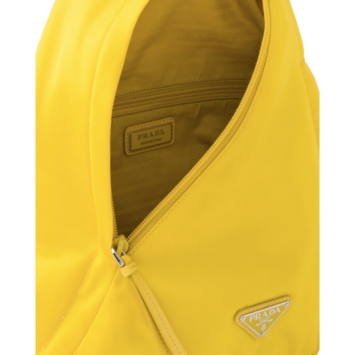 PRADA リナイロン xレザー バックパック ナイロン ボディバッグ メンズ 2VZ092_2DW3_F0010_V_OOO - 商品画像 1