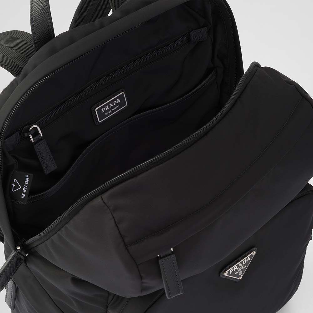 プラダ スーパーコピー Re-Nylon xサフィアーノレザー バックパック 2VZ104_2DMG - 商品画像 10