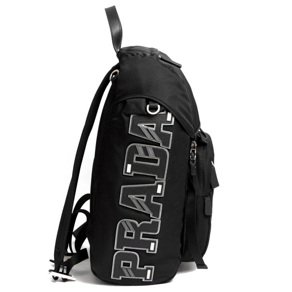 プラダ PRADA 【TESSUTO CHARACTER】 ナイロン バックパック リュックサック NERO (ブラック) 2VZ135 2ED3 F0002 - 商品画像 6