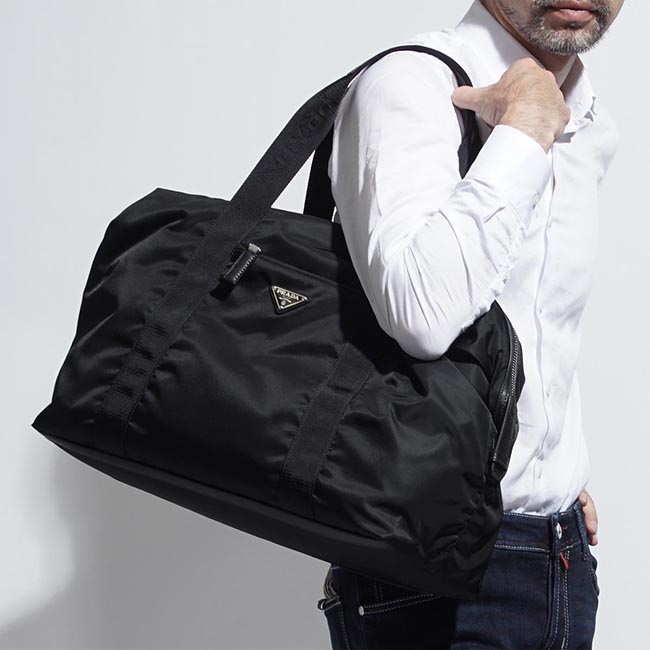 プラダコピー PRADA ボストンバッグ ブラック メンズ 容量 トート ナイロン トラベル 旅行 2vc796 064 f0002 NYLON TRAVEL BAG - 商品画像 3