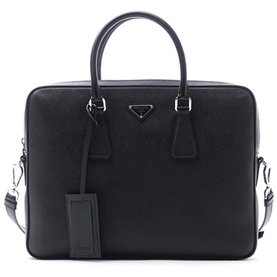 プラダスーパーコピー PRADA ブリーフケース 2WAY ブラック メンズ A4対応 2ve368 voox 9z2 f0002 SAFFIANO サフィアーノ - 商品画像 7