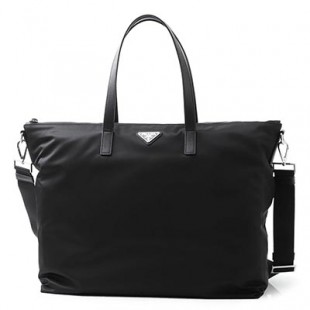 プラダ PRADA トートバッグ 2WAY ショッピングバッグ ブラック メンズ トート バッグ レザー ショルダー カジュアル 2vg024 vooo 064 f0002