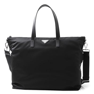 プラダ PRADA トートバッグ 2WAY ショッピングバッグ ブラック メンズ トート バッグ レザー ショルダー カジュアル 2vg024 vooo 064 f0002 - 商品画像 6