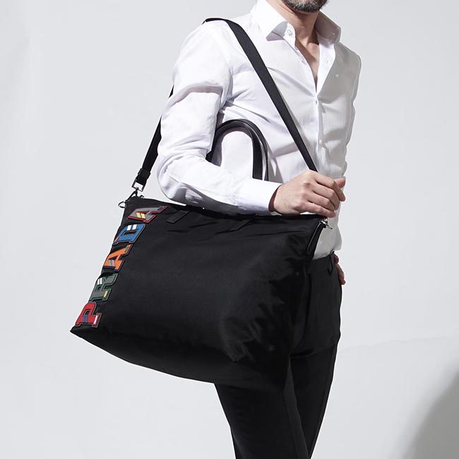 プラダコピー PRADA トートバッグ 2WAY ブラック メンズ カジュアル ナイロン ロゴ アイコン 定番 2vg024 oao 2d3 f0sgi MY CHARACTER マイ キャラクター - 商品画像 3