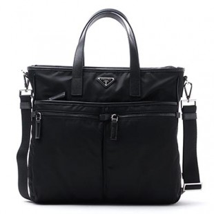 スーパーコピープラダ PRADA トートバッグ 2WAY ブラック メンズ 2vg860 vooo 064 f0002 - 商品画像 2