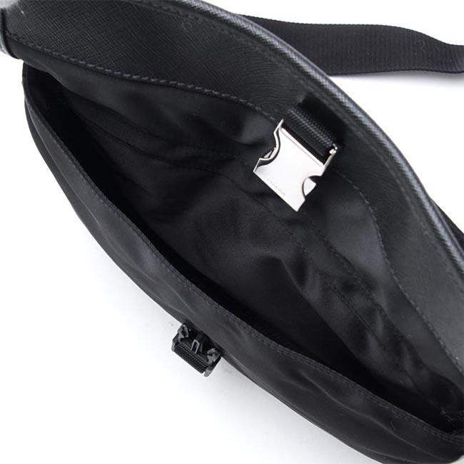 スーパーコピープラダ PRADA メッセンジャー バッグ ブラック メンズ バッグ カジュアル ナイロン ロゴ モノグラム 2vh269 064 f0002 - 商品画像 1