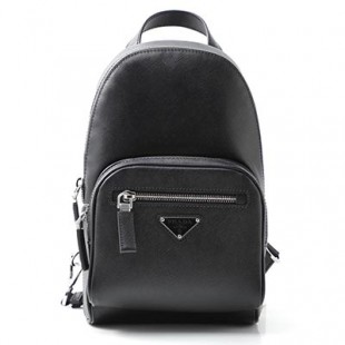 プラダスーパーコピー PRADA ボディバッグ ブラック メンズ ギフト プレゼント 2vz031 vooo 9z2 f0002 ZAINO SAFFIANO TRA