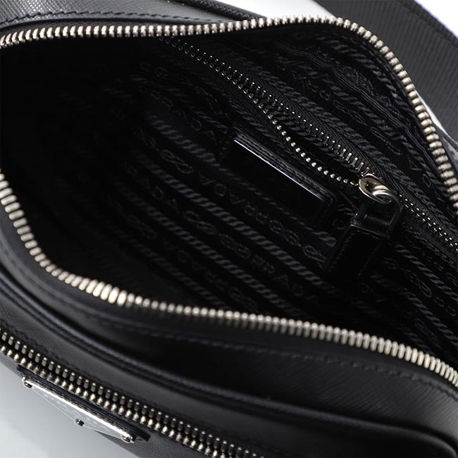 プラダスーパーコピー PRADA ベルトバッグ ボディバッグ ブラック メンズ ギフト プレゼント レザー 2vl012 vooo 9z2 f0002 MARSUPIO SAFFIANO TRAVEL - 商品画像 5