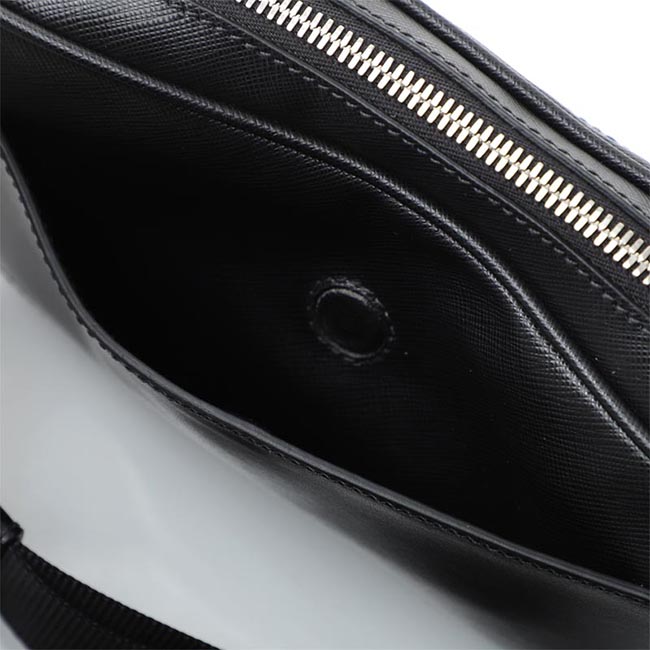 プラダスーパーコピー PRADA ベルトバッグ ボディバッグ ブラック メンズ ギフト プレゼント レザー 2vl012 vooo 9z2 f0002 MARSUPIO SAFFIANO TRAVEL - 商品画像 6