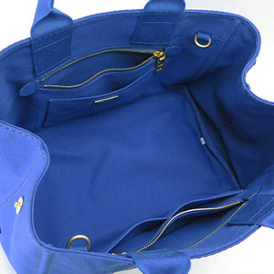 プラダコピー トートバッグ PRADA 2WAY ショルダーバッグ カナパ キャンバス コバルト B1877G CANAPA COBALTO - 商品画像 1