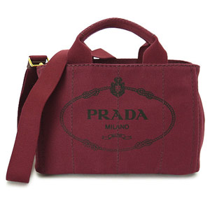 プラダトートバッグコピー PRADA 2WAY ショルダーバッグ カナパ キャンバス アマラント B2439G CANAPA AMARANTO - 商品画像 6