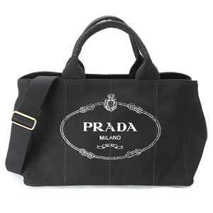 プラダスーパーコピー トートバッグ PRADA 2WAY ショルダーバッグ カナパ キャンバス ブラック B2439G ZKI F0002 - 商品画像 6