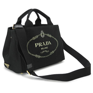 プラダスーパーコピー トートバッグ PRADA 2WAY ショルダーバッグ カナパ キャンバス ブラック B2439G ZKI F0002 - 商品画像 3