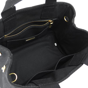 プラダスーパーコピー トートバッグ PRADA 2WAY ショルダーバッグ カナパ キャンバス ブラック B2439G ZKI F0002 - 商品画像 1