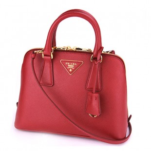 プラダスーパーコピー ハンドバッグ PRADA BL0838 バッグ サフィアーノ ルクス SAFFIANO LUX レディース FUOCO(フォーコ) レッド 赤 ショルダーバッグ 2WAY