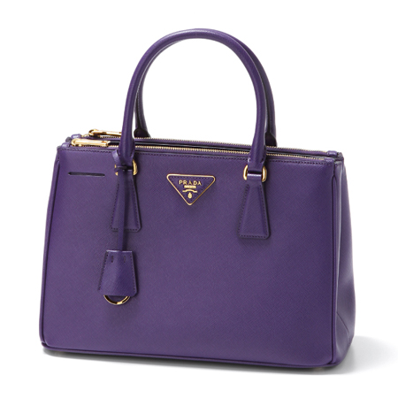 プラダコピーSAFFIANO LUX ショルダー付 ハンドバッグ スモールVIOLA BN1801 NZV F0030 - 商品画像 7
