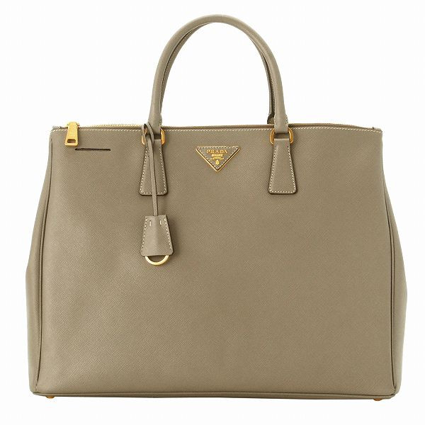 PRADA/プラダコピー SAFFIANO LUXロゴプレート付きビジネストートバッグ BN1802 SAF.LUX ARGILLA - 商品画像 3