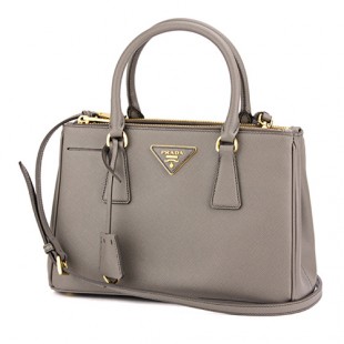 プラダスーパーコピー ハンドバッグ PRADA BN2316 NZV F0572 バッグ サフィアーノ ルクス SAFFIANO LUX レディース ARGILLA グレー系 2WAY ショルダーバッグ トライアングル メタル ゴールド 革 - 商品画像 1