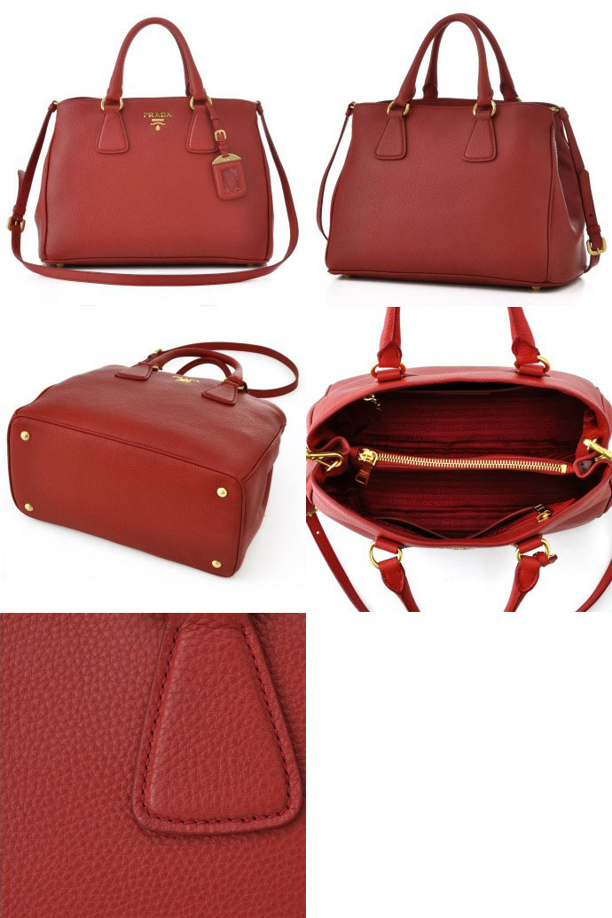 PRADA/プラダ カーフレザー 2WAYトートバッグ BN2579 BBE 011 - 商品画像 2