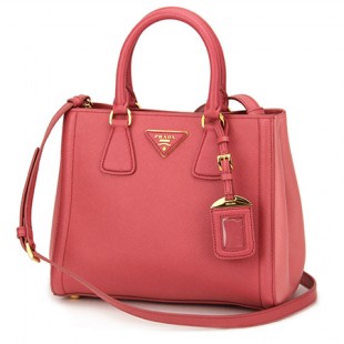 プラダコピー ハンドバッグ PRADA BN2608 バッグ サフィアーノ ラックス SAFFIANO LUX 2WAYハンドバッグ レディース TAMARIS+CAMELIA ピンク×ダークピンク ショルダーバッグ ショルダーストラップ付