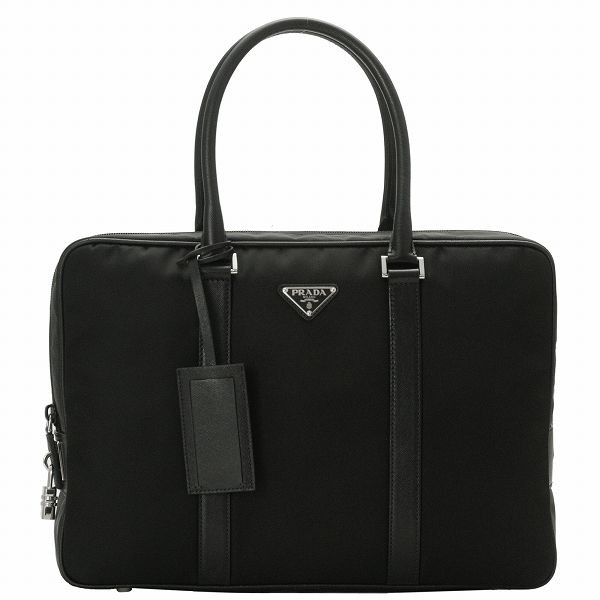 PRADA/プラダ TESSUTO SAFFIANOビジネスバッグ VA0702 TES+SAF NERO - 商品画像 3