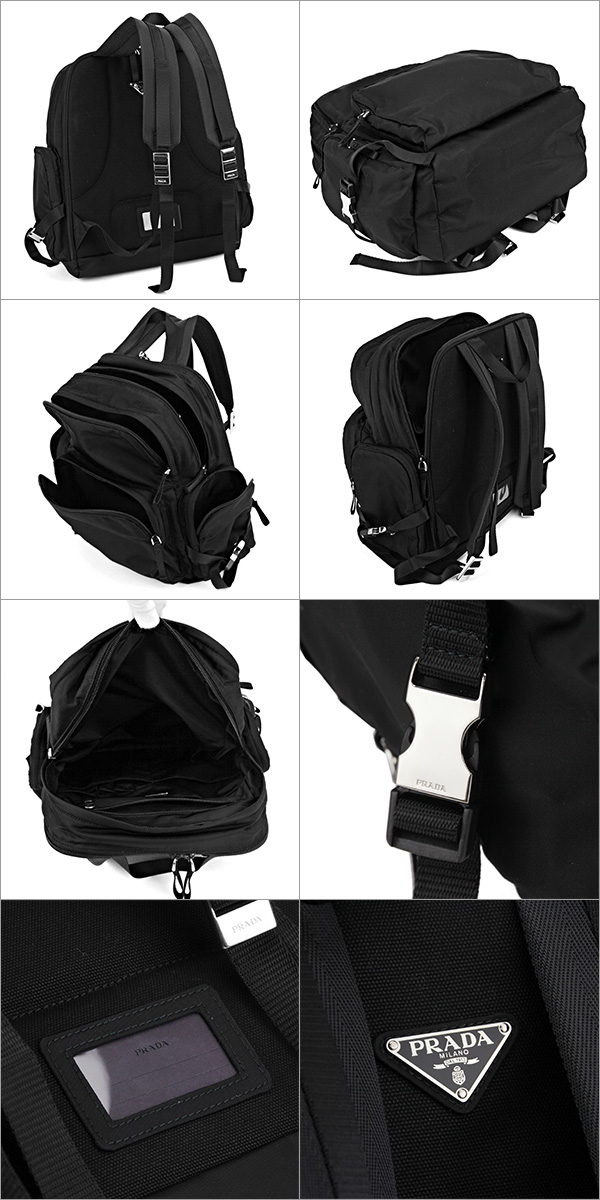 プラダコピー リュックサック PRADA VZ0052 973 F0002 バッグ テスート TESSUTO MONTAGNA ユニセックス NERO(ネロ) ブラック 黒 - 商品画像 2