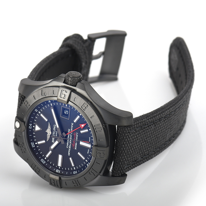 ブライトリングスーパーコピー アベンジャーII GMT ブラックスチール M329B04MMA - 商品画像 6