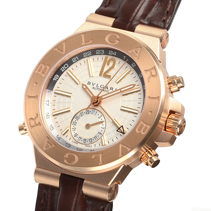 ブルガリスーパーコピー ディアゴノ GMT DGP40C6GLDGMT - 商品画像 1