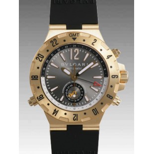 ブルガリスーパーコピー ディアゴノ プロフェッショナル ＧＭＴ GMT40C5GVD