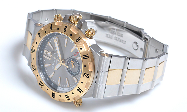 ブルガリコピー ディアゴノ プロフェッショナル GMT GMT40C5SGD - 商品画像 4