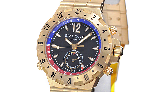 ブルガリコピー ディアゴノ プロフェッショナル GMT GMT40GGD - 商品画像 2