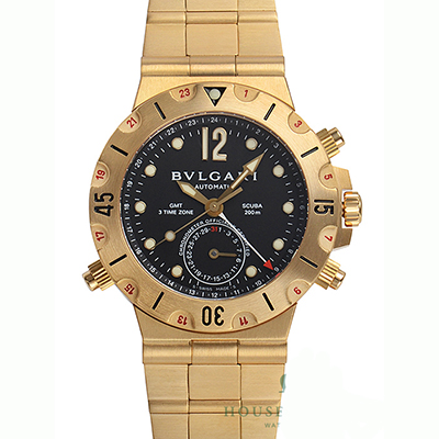ブルガリコピー スクーバ ＧＭＴ SD38GGD GMT - 商品画像 5