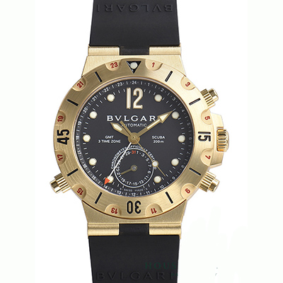 ブルガリコピー スクーバ ＧＭＴ SD38GVD GMT - 商品画像 5