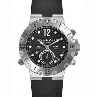 ブルガリコピー スクーバ SD38SVD GMT