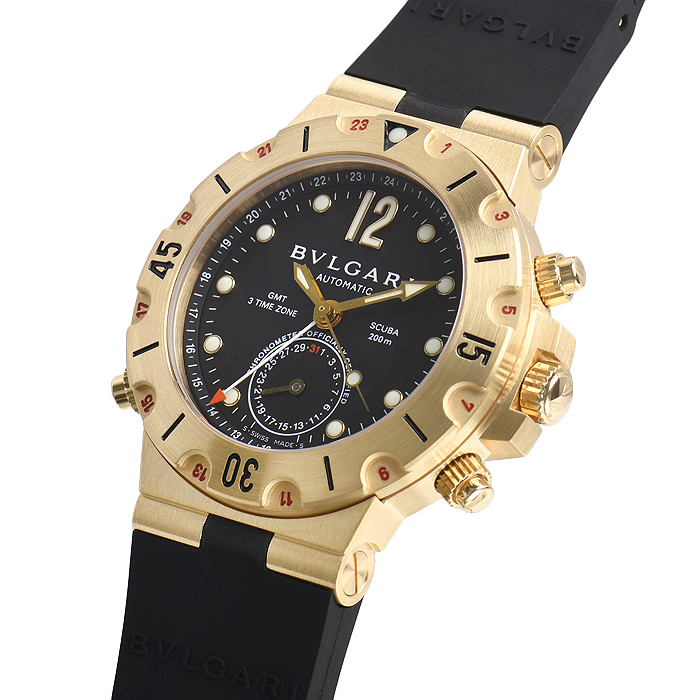 ブルガリコピー スクーバ ＧＭＴ SD38GVD GMT - 商品画像 4