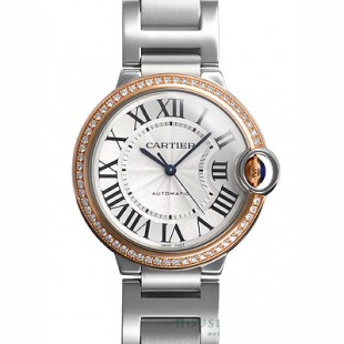 カルティエコピー バロンブルー ３３ｍｍ WSBB0002