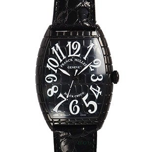 フランク・ミュラーコピー トノウカーベックス ブラッククロコ 6850SC BLK CRO - 商品画像 2