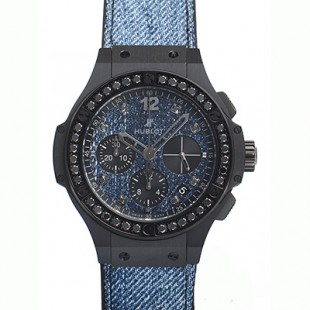 ウブロスーパーコピー ビッグバン ジーンズ セラミック ブラックダイヤモンド 341.CX.2740.NR.1200.JEANS