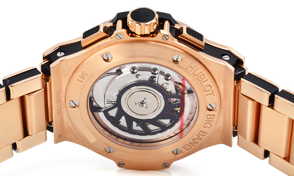 ウブロコピー ビッグバン ゴールド ブレスレット フルパヴェ 341.PX.9010.PX.3704 - 商品画像 1