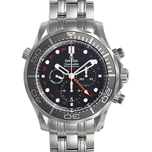 オメガスーパーコピー シーマスター ダイバー300M コーアクシャルGMT クロノグラフ44MM 212.30.44.52.01.001 - 商品画像 5