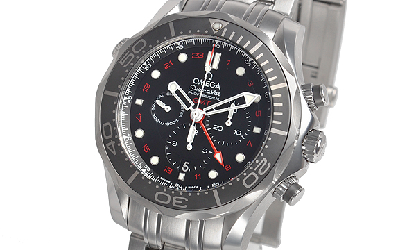 オメガスーパーコピー シーマスター ダイバー300M コーアクシャルGMT クロノグラフ44MM 212.30.44.52.01.001 - 商品画像 3