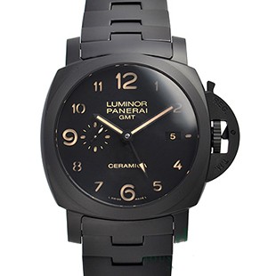 パネライコピー ルミノール１９５０ ３デイズ GMT トゥットネロ PAM00438