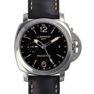 パネライスーパーコピー ルミノール１９５０ ３デイズ ＧＭＴ ２４Ｈオートマチック アッチャイオ ４４ｍｍ PAM00531