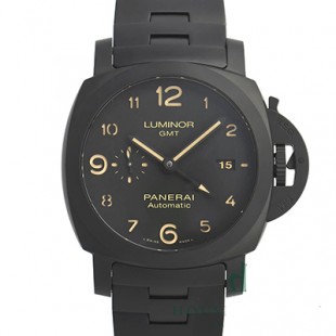 パネライスーパーコピー トゥットネロ ルミノール GMT PAM01438