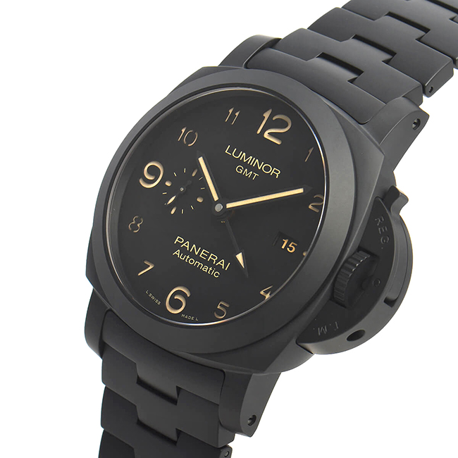 パネライスーパーコピー トゥットネロ ルミノール GMT PAM01438 - 商品画像 4