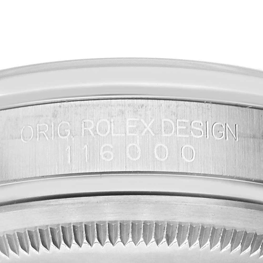 ロレックスコピー オイスター パーペチュアル 36mm ブルー ダイヤル スチール 116000 - 商品画像 1