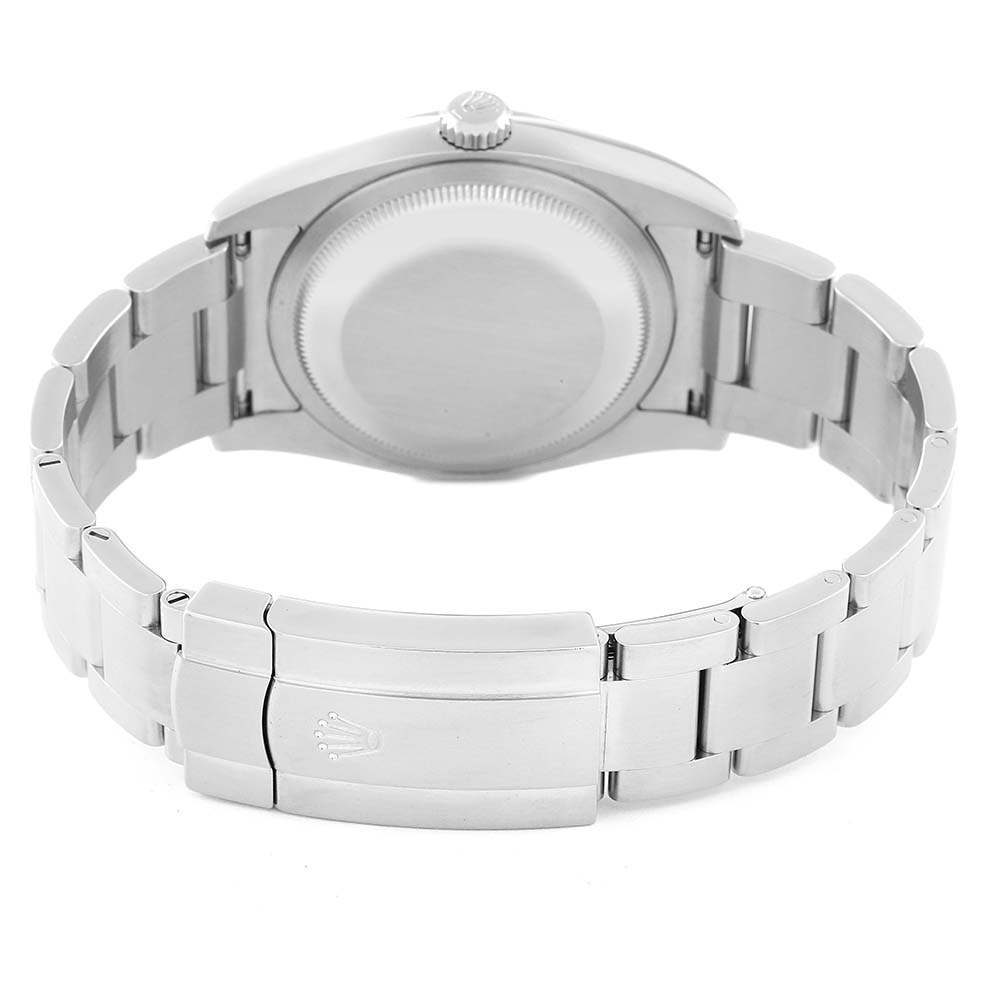 ロレックスコピー オイスター パーペチュアル 36mm ブルー ダイヤル スチール 116000 - 商品画像 7