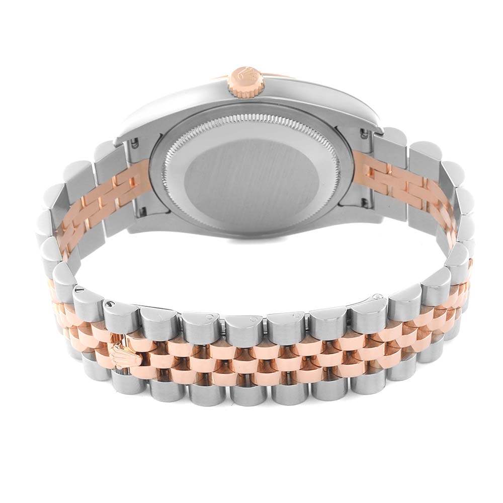 ロレックススーパーコピー デイトジャスト 36mm スチール ローズゴールド ホワイト ローマン ダイヤル 116231 - 商品画像 1