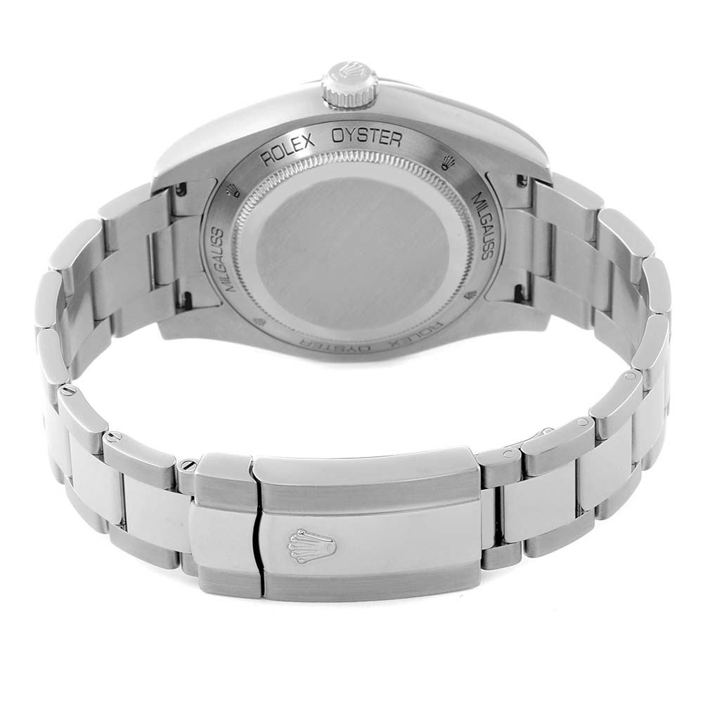 ロレックススーパーコピー ミルガウス ブラック ダイヤル スチール 116400 - 商品画像 3